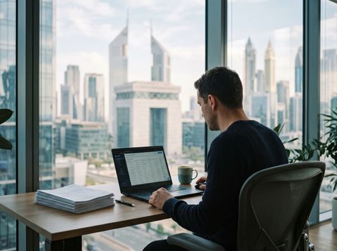 UAE Bank Account for a CIS Founder: Building a Track Record from Zero