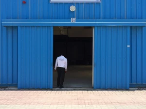 Ajman warehouse entrance